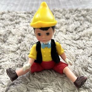 Vintage Madame Alexander Pinocchio Boy Doll Figure 5"